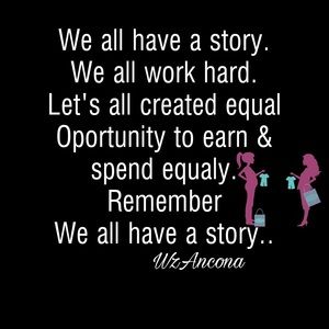 Offers - we all have a story shopping